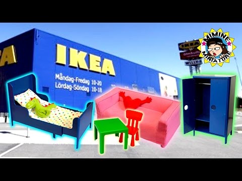 미미네!! 이케아에서 미니어쳐 가구 득템하다 아항항 =ㅁ= IKEA Miniature Furniture / 미미네 미니어쳐