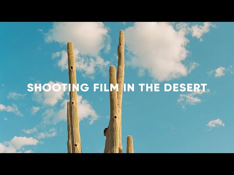 Shooting Medium Format Film in the Desert - Mamiya 645 Super