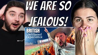 Brits React to British People's First American SEC Football Game - TEXAS vs GEORGIA