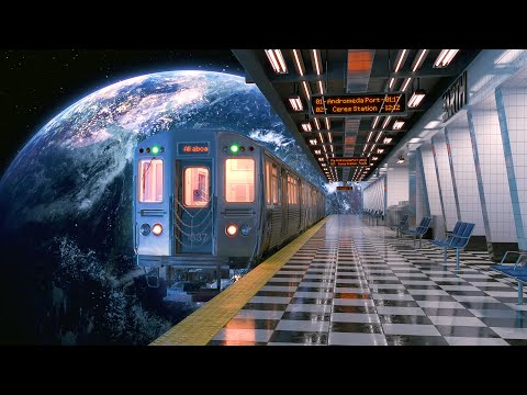 Space Train - 12 Hours - 4K Ultra HD 60fps