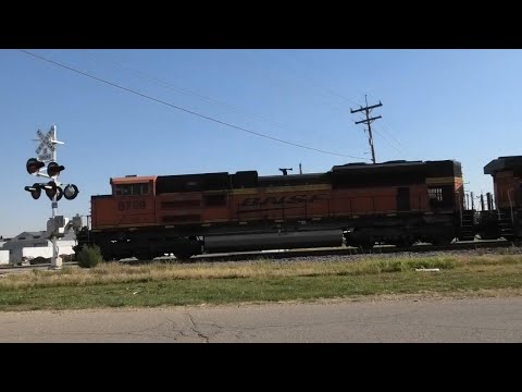 Weak but Neat K5LLA on BNSF 8799 in Princeton, IL 10/6/24