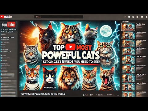 "Top 10 Most Powerful Cats in the World: Strongest Breeds You Need to See!"