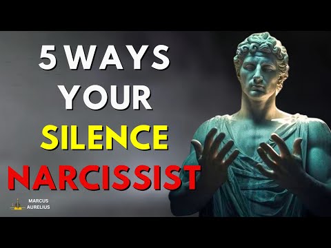 5 Ways Your Silence Destroys a NARCISSIST | Marcus Aurelius Stoicism