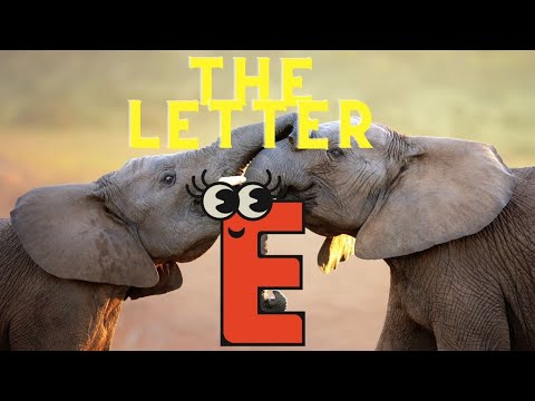 The Letter E Song! | Let's Learn & Sing | Fun Learning Songs for Kids