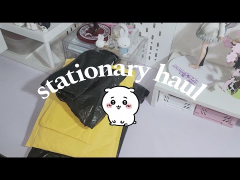 ☁️ Stationary Haul (Stickers, Binders, sticky notes)