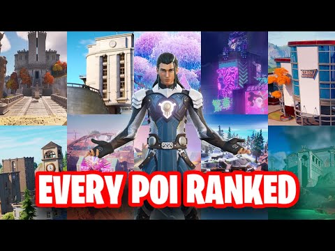 Ranking EVERY FORTNITE NAMED LOCATION (POI) From Worst To Best