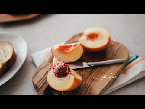 Fruits and Coffee for My Breakfast