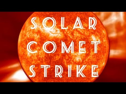 COMET HITTING THE SUN #nasa #sun #flare #comet