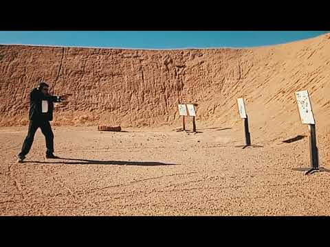 àt the range with tuxedo and Glock 17