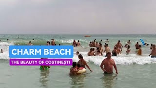 [4K] [2022] Plaja CHARM BEACH -  THE BEAUTY OF COSTINESTI , CONSTANTA , ROMANIA