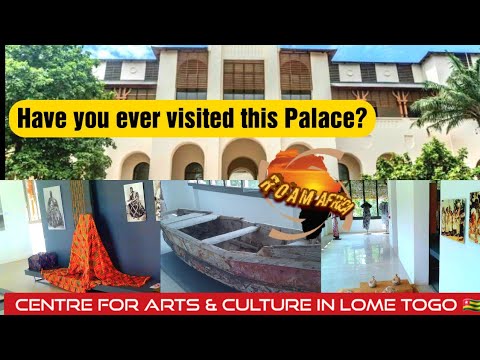 Part 2 Togo Discovery | Exploring Colonial Palace of Lomé, now the new Centre for Arts and Cultures