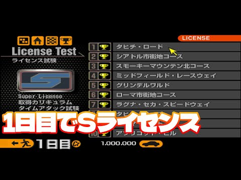 【#グランツーリスモ2】免許を取ろうクリアしてるんでライセンス過程すっ飛ばします