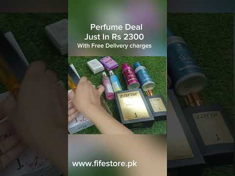 Perfume Deal just in Ra 2300 with free Deliveey chargeswww.fifestore.pk WhatsApp 03206874667