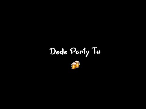 Dede Party Tu Aaj Meri Jaan +2 Mein Pass Ho Gayi Status | Black Screen Lyrics Status