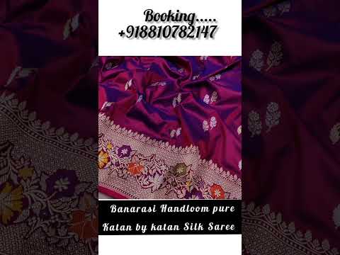 Handloom Silk Katan Saree