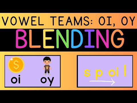 Let's Learn Blending Vowel Teams: OI, OY