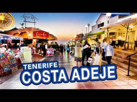 COSTA ADEJE TENERIFE | A Full Tour At Sunset