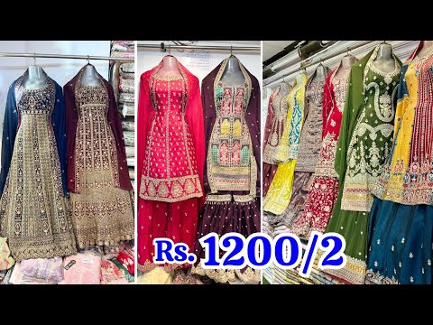 Rs. 1200/2 Latest Jaipuri Suits Designer Partywear Dresesss 1+1 Combo OFFERS