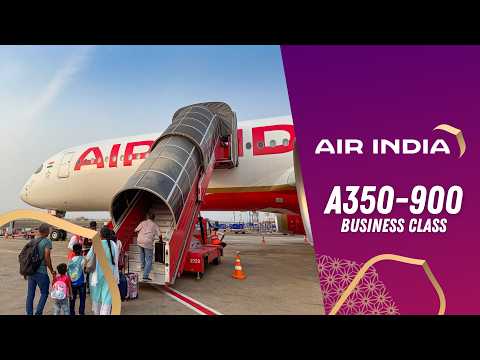 Air India A350-900 Business Class Chennai to Mumbai | Aviation Geeks