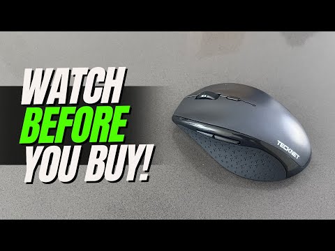 TECKNET Wireless Mouse - This mouse FEELS AMAZING - Quick Review!