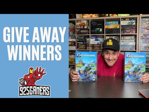 Give Away Winners!!! | Mists Over Carcassonne