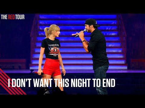 Taylor Swift & Luke Bryan - I Don't Want This Night To End (Live on the Red Tour)