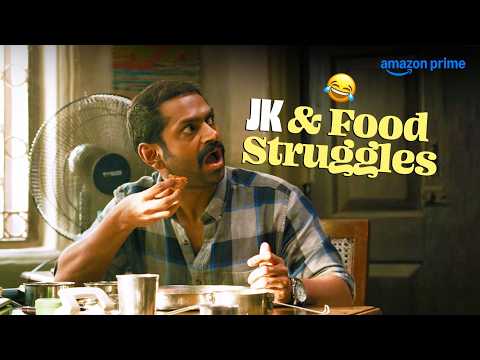 JK Is A Foodie 😋 | Sharib Hashmi, Manoj Bajpayee | The Family Man | Prime Video India