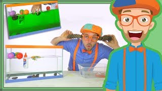 1 Hour Blippi Compilation  | Educational Videos for Children - Sink or Float