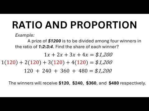 Ratio and Proportion | Exam Reviewer