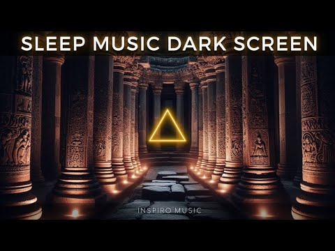 DARK SCREEN | SLEEP MUSIC | frequency vibrations BINAURAL BEATS