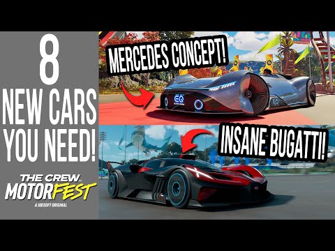 8 New Cars You Must Own on The Crew Motorfest!