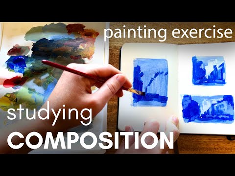 How to study painting composition