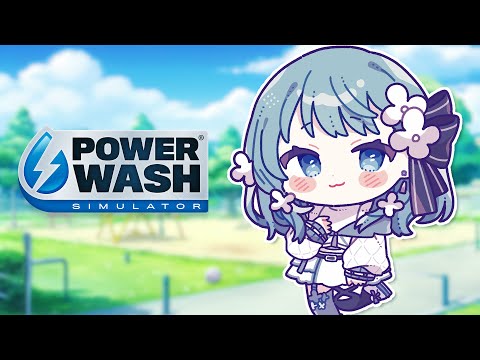 【POWERWASH SIMULATOR】休日に洗車するのと同じモチベです【 vtuber Figaro 】