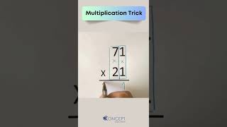 Quick math hack! Multiply like a pro in seconds. #MathHacks #MultiplyFast #StudySmart #calearning