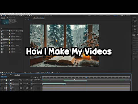 How I Make My Videos - Lofi Coffee