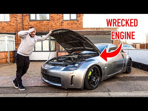 I BROKE MY NISSAN 350Z