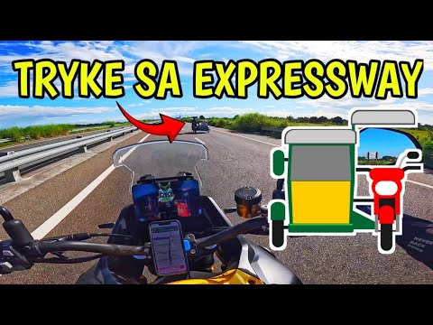 TRYKE SA EXPRESSWAY - Cabanatuan to Caloocan real quick! - SVT650 REED