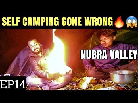 CAMPING In HUNDER Gone Wrong | Khardungla To Nubra Valley Leh Ladakh | Diskit