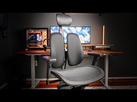 This Weird Chair Has INSANE Back Support!! | DUOREST Alpha Review