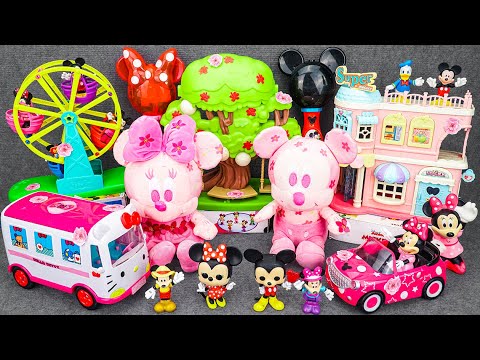 Satisfying with Unboxing Disney Cute Peach Blossom Season Mickey Mouse Couple | Review Toys ASMR