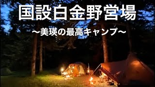 国設白金野営場〜美瑛の最高のキャンプ〜