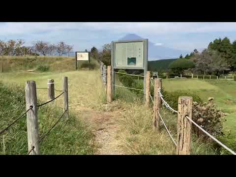 静岡県三島市 山中城跡 掘立柱建物跡