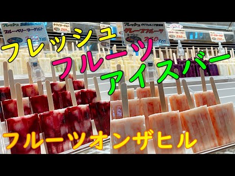 ブルーベリー食べ放題フルーツオンザヒル🍓インスタ映えアイスバー