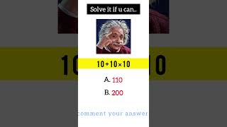 Only Genius Can Solve It 🤓 | #mathsviraltricks #youtube #mathematics #shortvideo