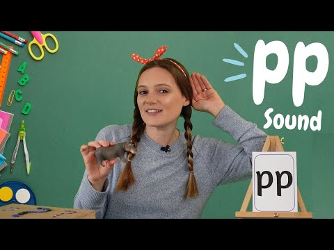 'pp' Sound | Learn Phonics | 'pp' words | Learn to Read | British Teacher | Double Letter Sounds