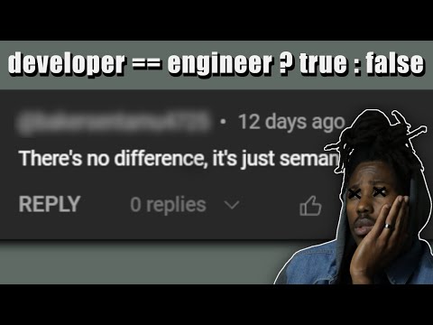 Let's set the record straight: Software Developer vs Software Engineer