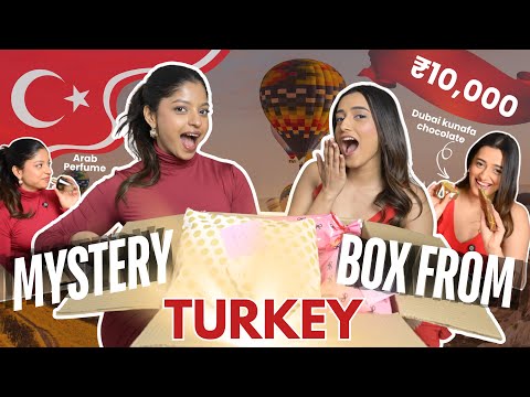 I made a MYSTERY BOX worth ₹10,000/- from TURKEY 🇹🇷🎁 For @AashiAdani //