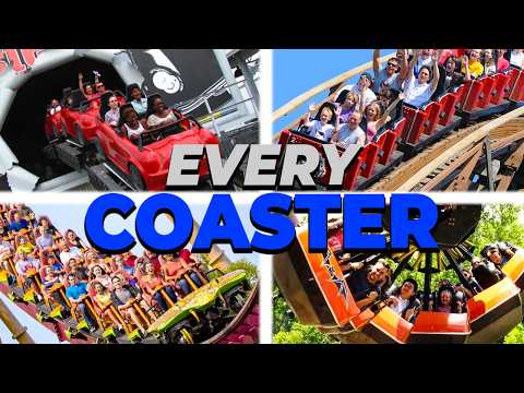 All Roller Coasters at Kings Island RANKED! (With On-Ride Povs)