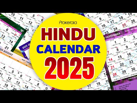 Hindu Calendar 2025 | Hindu Festivals 2025, Govt. Holidays etc.