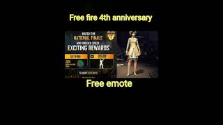 Free fire upcoming events and 4th anniversary emote and events ||#shorts#freefireupcomingevents